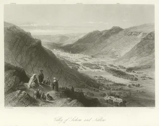 Vallei van Sichem en Nablus, Palestina
