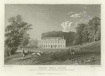 Weald Hall, Essex, het landgoed van C T Tower, Esquire