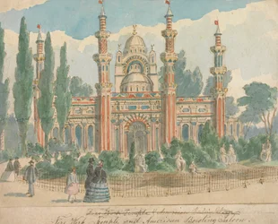Vuurwerktempel en Amerikaans gebouwsalon