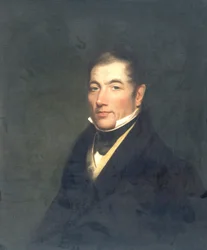 Robert Owen (olieverf op doek)