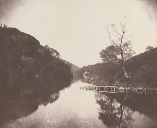 Steiger aan Loch Katrine, tafereel uit „De vrouwe van het meer”