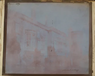 De zuidgevel van Lacock Abbey met Sharington