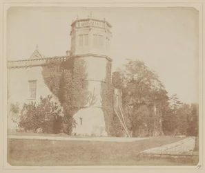 De toren van Lacock Abbey