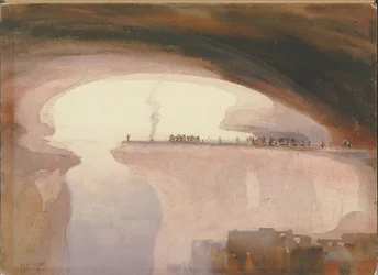 Een ceremonie van een klifbewoner, Colorado, 1924