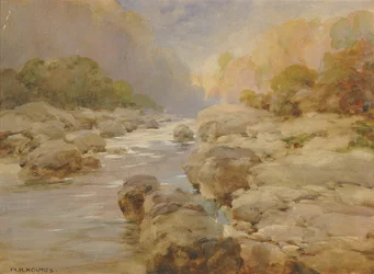 Ongemodificeerde Rock Creek, circa 1910