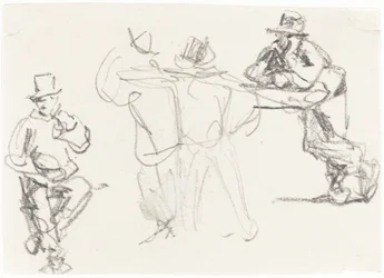 Studies van een mannelijk figuur