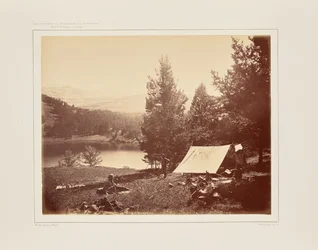 Kamp aan Mystic Lake