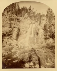 Kristalwatervallen, Cascade Creek