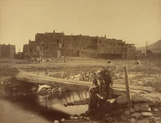 Pueblo de Taos, noordelijk New Mexico, Denver and Rio Grande Railway