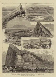 Schetsen in Gibraltar
