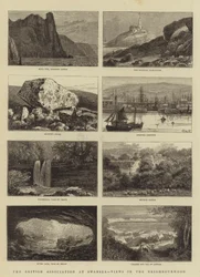 De Britse Vereniging in Swansea, uitzichten in de omgeving