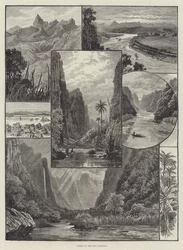 Uitzichten op de Fiji-eilanden