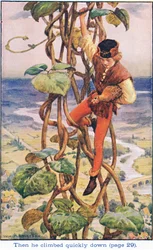 Toen klom hij stilletjes naar beneden, Jack en de Bonenstaak, 1925