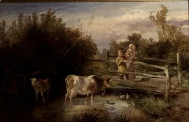 Wandeling op het Platteland