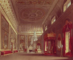 De salon, Buckingham Palace uit Pyne