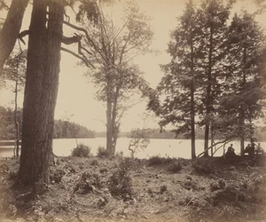 Ganoga Meer,ca 1895 (foto)