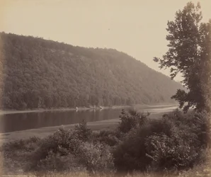Susquehanna bij Standing Stone,c. 1895 (foto)