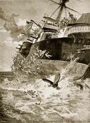 HMS Victoria kapseist, 22 juni 1893