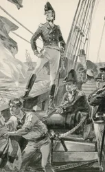 Lord Cochrane vraagt om hulp om de Franse vloot aan te vallen