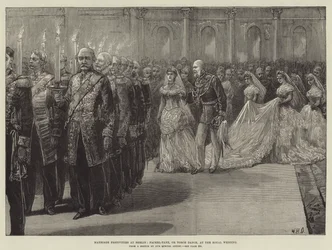 Huwelijksfeesten in Berlijn, Fakkeldans, of Fakkeldans, bij het Koninklijk Huwelijk