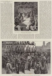 Huwelijk van de overleden tsaar met de tsarina