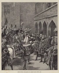 Koningin Victoria uitgeroepen in St James