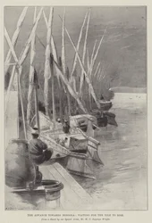 De opmars naar Dongola, wachtend op het stijgen van de Nijl