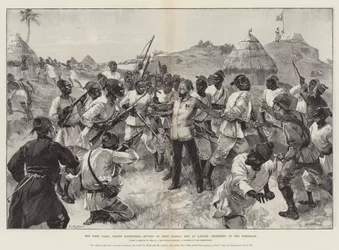 De Emin Pasha Relief Expeditie, muiterij van Emin Pasha