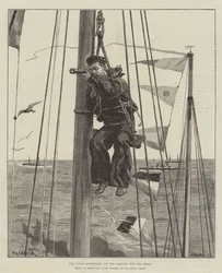 De Marine Manoeuvres, op de Uitkijk voor de Vijand