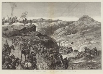 De Oorlog tussen Servië en Bulgarije, de Dragoman Pas