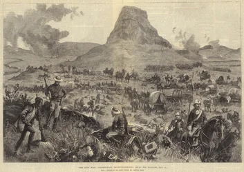 De Zoeloe-oorlog, Isandhlwana herbezocht, het ophalen van de wagens, 21 mei