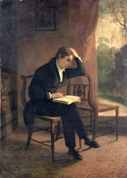 Portret van John Keats (naar Joseph Severn)