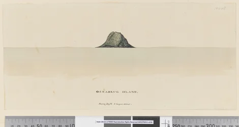 Pagina 25a Osnabrug-eiland op 5 mijlen afstand in zuidelijke richting