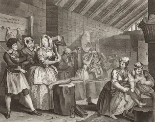 Het pad van een hoer, blad 4: In de gevangenis