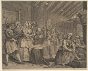 De levensloop van een prostituee, plaat 4