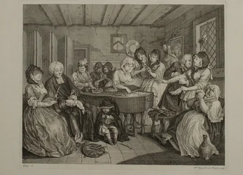 De loopbaan van een prostituee: Plaat 6