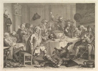 Een Moderne Gesprek om Middernacht, maart 1732