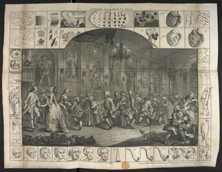 Een groot aantal mensen die dansen