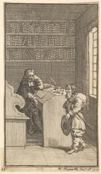 Hudibras en de Advocaat Zeventien Kleine Illustraties voor Samuel Butlers Hudibras, 1721-26