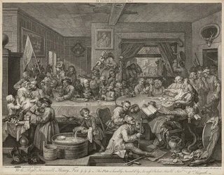 Humors van een Verkiezing (Set van Vier)