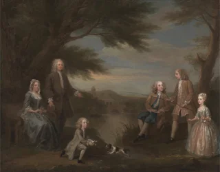 John en Elizabeth Jeffreys en Hun Kinderen
