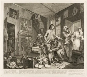 Plaat één, uit A Rake