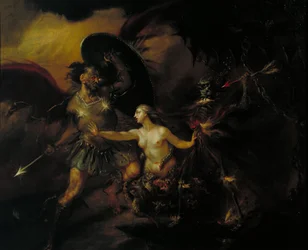 Satan, Zonde en Dood (Een scène uit Miltons “Het verloren paradijs”)