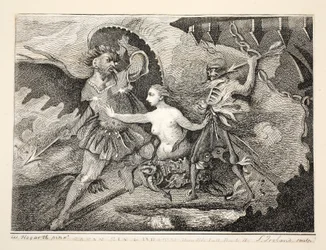 Satan, Zonde en Dood, gepubliceerd 1792