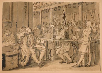 Schets voor Industrie en Ledigheid - Plaat X, 1747