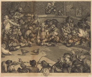 De hanengevechtplaats