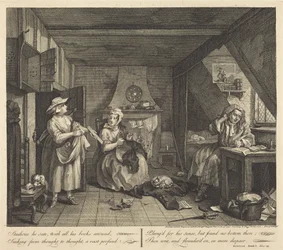 De noodlijdende dichter