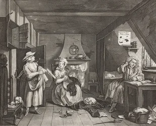 De noodlijdende dichter