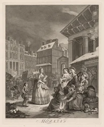 De vier tijden van de dag: Ochtend, 1738