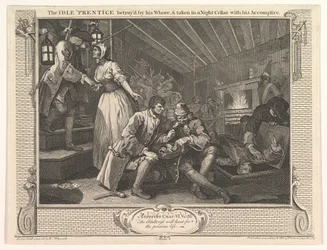De Luie Leerling Verraden door zijn Hoer en Gevangen in een Nachtkelder